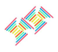 Homoyoyo 100 Pièces Bâtons Géométriques Jeu Éducatif Mathématique pour Garçon Fille Manipulables pour Formes Angles et Aire Kit Polyvalent pour École et Maison