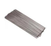 Homoyoyo 100 pièces Brochettes Acier Inoxydable Rondes Ustensiles Barbecue Réutilisables Portables pour Pique- et Kebab