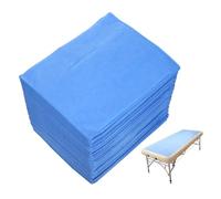 Homoyoyo 100 Pièces Draps Jetables pour Table de Massage Non Tissé Housses de Lit à Usage Unique pour Spa et Salon de