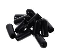 Homoyoyo 100 pièces Embouts de Protection pour Bandeau Cache Extrémités Caoutchouc pour Accessoires Cheveux DIY Protège Blessures et Assure Confort