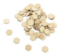 Homoyoyo 100 pièces Lot Copeaux Hexagonaux Non pour Bricolage Décoration Artisanale DIY