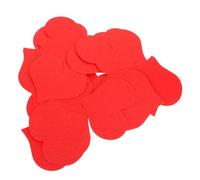 Homoyoyo 100 pièces Lot de Cartes Papier Forme Cœur Cartes Vœux Saint Valentin Papier Épais Décoratif pour Messages et Cadeaux