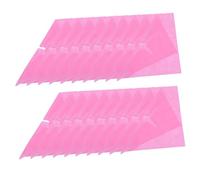Homoyoyo 100 Pièces Massage Headrest Pads Non-woven Disposable Face Massage Covers With Breathable Hollow Design For Comfortable Spa And Salon Use