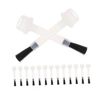 Homoyoyo 100 pièces Pinceaux de Remplacement pour Vernis à Ongles Applicateurs pour Manucure Brosse pour Bouteille de Vernis Fournitures Salon de Beauté