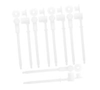 Homoyoyo 100 Pièces Practical Pinwheel Parts Sturdy Replacement Rods for DIY Windmill Projects Handheld Windmill Making Bars for Group Activities and Outdoor Fun
