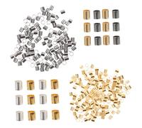 Homoyoyo 1000 pièces Perles à Écraser Durables pour Création Bijoux DIY Perles Lisses Colorées pour Bracelets Colliers Accessoires Perlage et Création Bijoux