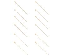 Homoyoyo 100PCS Bâtons en pour Sucre Cristallisé - Bâtons Swizzle Idéaux pour Gâteaux - Boissons Et Desserts 15MM avec Décoratives
