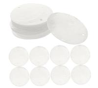 Homoyoyo 100pièces Coquillages Ronds Breloques Décoratives Perles Rondes Coquillages Pendentifs Pour Bijoux Ornements De Boucles Oreilles