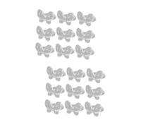 Homoyoyo 100pièces Support De Pratique Pour à Anneaux De Transparente Pour Art Accessoires De Manucure