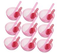 Homoyoyo 10ensembles Kit De Bols Mélangeurs Pour Masques Faciaux Avec Bâtonnet Et Cuillère Outils De Préparation Pour Soins De Peau Application Facile Maison Ou Voyage