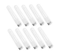 Homoyoyo 10pièces Boîte De Rangement Transparente pour Lacets Bocal Portable avec Couvercle Conteneur Étanche pour Voyages Maison Et Sport