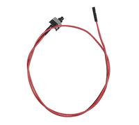 Homoyoyo 10pièces Câble Alimentation Pc ATX avec Bouton Poussoir Et Ligne De Réinitialisation pour Bureau Et Domicile