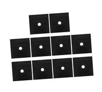 Homoyoyo 10pièces Couvre-brûleur De Cuisinière à Ptfe De Plaque De Réutilisables Tapis Antiadhésifs Pour Cuisine Éclairée Et Facile à Nettoyer