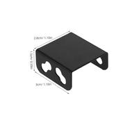 Homoyoyo 10pièces Lot De Supports Boucle Ventilateur Double Pour Dissipateur Thermique Montage Facile Sans Outils Pour Boîtier Ordinateur Compatible Refroidissement Diy