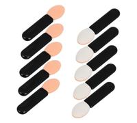 Homoyoyo 10pièces Pinceau Estompeur Pour Fard à Paupières Et Correcteur Mini Applicateurs Cosmétiques Portables Pour Retouches Rapides Voyage