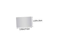 Homoyoyo 12 feuilles Étiquettes Adhésives Imperméables Grand Format pour Bocaux et Rangement Autocollants pour Organisation Cuisine Congélation et Bouteilles Surface Lisse pour Écriture Au