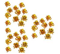 Homoyoyo 12 Pcs Bagues En Plastique Crâne - Accessoires Décoratifs Halloween Pour Enfants - Cosplay Et Fêtes Thématiques