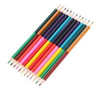 Homoyoyo 12 pièces Crayons de Couleur Double-pointes pour Dessin et Coloriage Adultes Pencils Artistiques Durables pour Croquis et Projets Créatifs