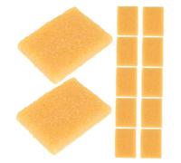 Homoyoyo 12 Pièces Gommes Caoutchouc pour Élimination Adhésifs Outil Nettoyage Multi Surfaces pour Papier Plastique Gomme Nettoyante Ergonomique et Portable