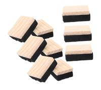 Homoyoyo 12 pièces Lot de Gommes Bois pour Tableau Effaçable Effaceurs de Tableau et Réutilisables pour Salle de Classe Bureau et Maison