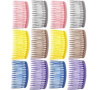 Homoyoyo 12 Pièces Peigne à Cheveux Latéral Portable Pour Coiffure Créative Pince Cheveux Pour Femme Fille Accessoire