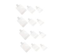 Homoyoyo 12 Pièces Pochette Doseuse Pour Lotion Lot De Pochette à Shampoing Vide Étanche Pour Lotion Portable