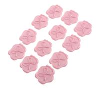 Homoyoyo 12 Pièces Sceau de cire enveloppe autocollants joints bâtons de cire réutilisables joints d'enveloppe stickers autocollants d'album rose