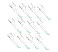 Homoyoyo 12 Pièces Silicone Ear Cleaner Replacement Tips Soft Silicone Ear Spoon Heads For Teens Adults Portable Wet Dry Wax Removal Accessories Set