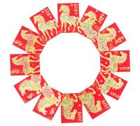 Homoyoyo 120 Pièces Enveloppes Rouges Vietnamiennes pour An Lunaire Pochettes Chanceuses pour Décorations Festival de Printemps Traditionnelles pour Fête et Célébration