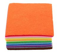 Homoyoyo 120 Pièces Feutrine Carrés pour Garçon Fille Feutrine Épaisse Colorée pour Projets DIY Couture et Activités Familiales Tissu Doux pour Loisirs Créatifs