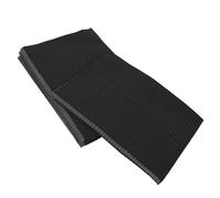 Homoyoyo 125 pièces Nappes Absorbantes pour Salon de Manucure Protège Table Noir pour Ongles Tapis de Table à Usage Unique pour Pédicure et Nail Art