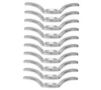 Homoyoyo 12Pièces Crochets de Cordon pour Stores Taquet Fort pour Corde de Store Support de Cordon de Fenêtre Fixation Sécurisée pour Rideaux et Stores