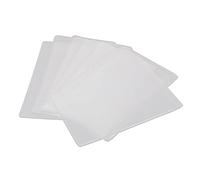 Homoyoyo 12Pièces Étui Transparent Mat pour Cartes de Bus et Identité Protection Démagnétisation et Organisation Pratique