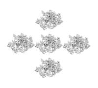 Homoyoyo 130 Pièces Lettres Strass pour Diy Charms Alphabet A Z pour Bracelets Artisanaux