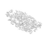 Homoyoyo 130 Pièces Mini Alphabet Letter Charms Alliage Pendentifs Lettres A Z pour Création de Bijoux DIY Breloques pour Colliers et Bracelets de Pendentifs Miniatures Argentés