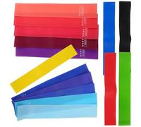 Homoyoyo 15 Bandes Élastiques pour Chaise Multi-usages - Lot de 15 Pièces 5 Couleurs Dégradées Rose Fleur, Noir, Vert, Bleu, Rouge, Jaune et Bleu Océan - Sangles Élastiques Relaxantes