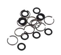 Homoyoyo 15 ensembles Bagues de Retenue pour Clé à Chocs avec Joint Torique Anneaux de Maintien pour Douille Accessoires de Rechange pour Outils Clé à Chocs Kit pour Réparation et Stable