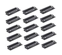 Homoyoyo 15 pièces Clips de Pince Métal pour Tableaux Affichage et Menus Clips de Bureau Polyvalents pour Fixation de Documents Fournitures de Bureau Résistantes et Légères