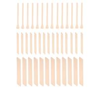 Homoyoyo 150 Pièces Applicateur De Cire Irrégulière Bâtonnets Bandes Épilation Pour Femmes Usage Salon Et Domicile