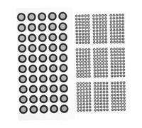 Homoyoyo 15feuilles Marqueur de Point de Référence pour Scanner Points de Suivi pour Numérisation Marqueurs Réfléchissants pour Positionnement Précis
