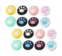 Homoyoyo 16 Pièces Contrôleur Poignées Capuchon De Protection Contrôleur 3D Capuchon De Protection Patte Joystick Poignées Poignée Couverture Chat Patte Joystick Couverture Fondation