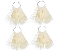 Homoyoyo 160pièces Conseils Entraînement pour Ongles Nuancier de Vernis à Ongles Présentoir de Conseils Plaques de Couleurs pour Nail Art