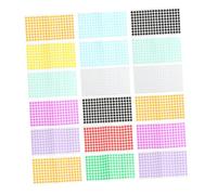 Homoyoyo 18 feuilles Autocollants Ronds Petits Points Adhésifs Colorés pour Codage et Marquage Étiquettes Autocollantes Polyvalentes pour Maison Bureau et École Couleurs Couleur Aléatoire