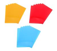 Homoyoyo 18 Pcs Tapis de Modelage Argile Garçon Fille Plastique Réutilisable pour Écriture et Sculpture Tapis Multifonction Ludique pour Maternelle et Activités Créatives