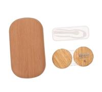Homoyoyo 1Ensemble Boîte à Lentilles de Contact Cuir Rétro Étui Double Compartiment Conteneur Durable pour Lentilles Rangement Pratique et Élégant Coloris Marron