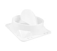 Homoyoyo 1ensemble Clapet Anti- Pour Extracteur De Cuisine Évite Refoulement De Fumée Maintient Accessoire Pour Hotte Aspirante Matériau Chaleur Épais Modèle Simple Moteur