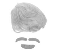 Homoyoyo 1ensemble Costume Ensemble De Perruque Barbe Et Sourcils Pour Cosplay Et Fête Accessoire Pour Adultes Et Adolescents