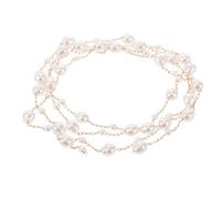 Homoyoyo 1m Guirlande De Perles Fausses Perles Chaîne De Câble Perlée Pour Fabrication De Bijoux Colliers Sacs