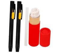 Homoyoyo 2 ensembles Lot de Crayons à Craie Tailleur Réglables Sans Affûtage avec Recharge Marqueur Portable pour Couture Ergonomique