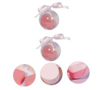 Homoyoyo 2 ensembles Lot de Cœur Hydrophiles Non Latex Éponges Maquillage et Pratiques pour Teint Naturel Lavables et Compactes Fond de Teint Visage